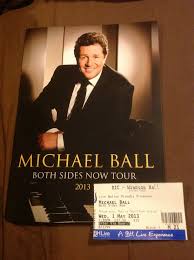 Michael Ball Both Sides Now Tour Bournemouth International Centre May 1st 2013 Fantastic Evening With All The Songs I Wanted An Songs Fist Pump Words