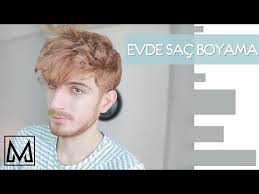 Buzul Sarisi Erkek Sac Boyama Yeniben Youtube