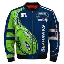 Seattle Seahawks Bomber Jacket Fashion Winter Coat Gift For Men 89 Sport Shop Bomber Jacket Fashion Team Jackets Winter Fashion Coats