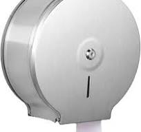 Single Roll Jumbo Tissue Dispenser, Stainless Steel Commercial Toilet Paper  Dispenser Wall Mount Toilet Paper Holder for Home Hotel