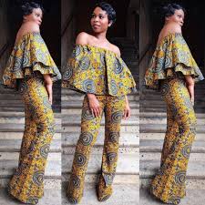 Two Piece African Fashion African Clothing African Inspired Fashion