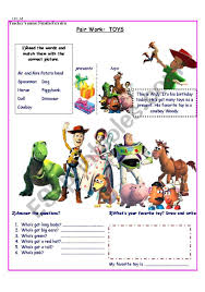 Everyone expects excellence from you, and anything even slightly short of that feels like a letdown.toy story 3 is a gorgeous film — funny, sweet and clever in the tradition of the best p. Toy Story Toys Adjectives Esl Worksheet By Dalemagia03