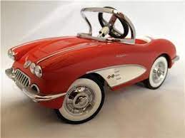 Hallmark Kiddie Car Classics 1958 Custom Corvette Limited Edition Mint In Box Toy Pedal Cars Pedal Cars Unique Cars