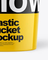 Download Download 20l Glossy Paint Bucket Psd Mockup Photoshop Psd Mock Ups PSD Mockup Templates