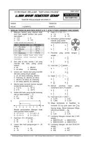 Kumpulas soal matematika kelas 3 sd (4) 3 23. Contoh Latihan Soal Soal Matematika Untuk Kelas 4 Sd Semester 2