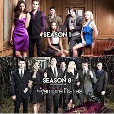 What is in store for bonnie when the cw series returns this fall? The Vampire Diaries Season 1 And Season 8 Tvdforever Vampire Diaries Seasons Vampire Diaries Vampire Diaries Poster