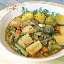 Puedes leer más artículos similares a menestra de verduras, una comida equilibrada. Patatas Con Menestra De Verduras Receta De Divina Cocina