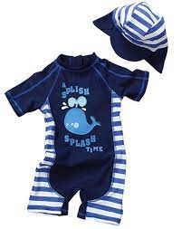 Baby Boy Summer Half Sleeve One Piece Rash Guard Swimsuit Sun Protection Swimwear Dark Blue Cr180dge5y2 Baby Boy Swimwear Trendy Baby Boy Clothes Trendy Baby Clothes