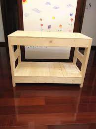 China Multi Purpose Wooden Rack Two Tier For Fish Tank Pine Wooden Support Wooden Stand Natural China Wooden Rack And Display Rack Price