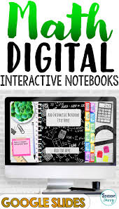 Math Digital Interactive Notebook Templates Google Slides Interactive Notebooks Interactive Notebooks Templates Math Interactive Notebook