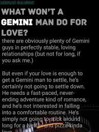 The One Thing Your Guy Just Won T Do For Love According To His Horoscope Sign Gemini Horoscope Horoscope Signs Love Is Not Enough