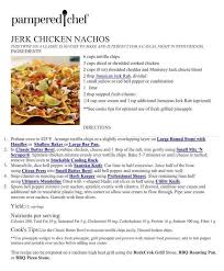 Jerk Chicken Nachos Tiny Cc Amandacooksforyou Pampered Chef Recipes Entree Recipes Cooking Chicken To Shred