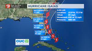The accommodation can be booked. Hurricane Isaias Timeline Friday July 31 2020 Wftv