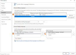 How To Install Language Accessory Pack For Office Newer Versions