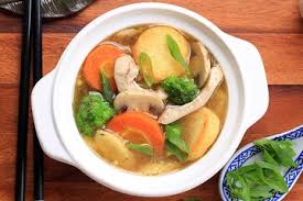 Siapkan bahan dan alat sesuai resep dari sajian. Cara Membuat Sapo Tahu Sayuran Dengan Kuah Kental Khas China Bangka Sonora Id