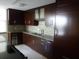 brown reface kitchen cabinets from