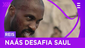 Naás desafia Saul no campo de batalha