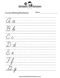 In english handwriting, it is very imp. Cursive Handwriting Practice Worksheets A Z Preschool Worksheet Gallery