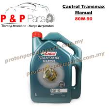 Saga flx change cvt gearbox oil & oil filter costing : Castrol 80w 90 Gear Oil Manual Transmission Fluid 80 90 4 Liter Minyak Gear Manual Proton Perodua Parts Online Store For Proton And Perodua Car Spare Parts
