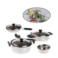 Maybe you would like to learn more about one of these? Children S Cartoon Kitchen Toy 20pcs Stainless Steel Pots Pans Cookware Miniature Toy Pretend Play Gift For Kids Play House Toy Kitchen Toys Aliexpress