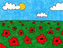 Maybe you would like to learn more about one of these? Draw A Field Of Poppies Art Projects For Kids