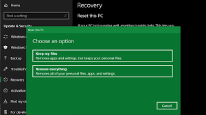 If you can access your pc, click on the start button > settings > update & security and reset this pc. How To Factory Reset Windows 10 Techradar