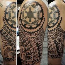 Check out the awesome one i'm getting dongustav [in reply. Oxblood Ink Tattoo By Chrismeadtattoos Polynesian