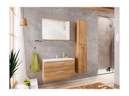 Meuble ensemble salle de bain. Ensemble Kayla Meubles De Salle De Bain Effet Bois