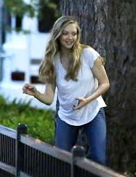 I had a teddy ruxpin, but i still carry around a little angel i got the day i. Amanda Seyfried Filming Ted 2 03 Gotceleb