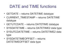 Difference Between Getdate Vs Sysdatetime Vs Getutcdate In Sql Server Sql Server Sql Server