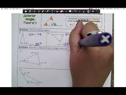 Maybe you would like to learn more about one of these? Geometry 3 5 Notes Youtube