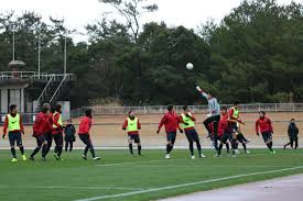 「ゴールキーパー セットプレー　練習」の画像検索結果