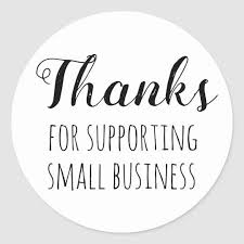  Thanks For Supporting Small Business Classic Round Sticker Zazzle Com In 2021 Support Small Business Quotes Small Business Quotes Support Small