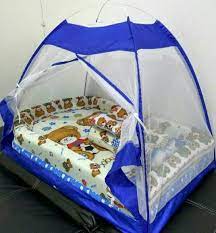 Tempat tidur kelambu minimalis kayu jati / mahoni. Kasur Bayi Tenda Kelambu Motif Twin Bear Lazada Indonesia