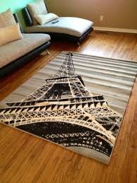 Walmart Terra Paris Rectangle Area Rug Grey Black Cream Paris Room Decor Paris Rooms Paris Themed Room