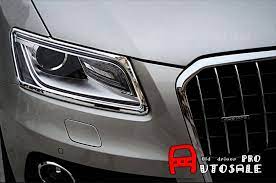 Audi Q5 2008 2015 Front Headlight Rear Taillight Cover Trim 4pcs Glossy Best Price Oempartscar Com Audi Q5 Audi Headlights