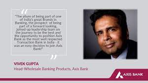 Product & services offered by axis bank (head office branch). Hariharan R Head Payments Digital Channels Axis Bank Linkedin