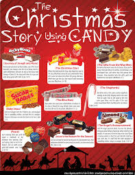 The Christmas Story Using Candy Courageous Christian Father Christmas Candy Bar A Christmas Story Candy Poems