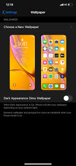 Ios 13 Faded Wallpaper Issue Apple Community