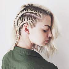 Boxer Braid Workout Hairstyle How To Well Good Boxer Braids Short Hair Styles Braids For Short Hair
