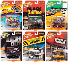 Johnny Lightning Street Freaks 2020 Release 1 Set B 6 Car Sealed Case 1 64 Scale Diecast