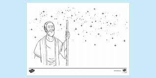 The person with the most sets wins! Abraham And Stars Colouring Page Colouring Sheets
