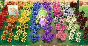 Flower Garden Acnh Rainbow