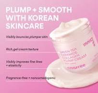 Green Tea Ceramide Collagen Plump Cream for Face | innisfree