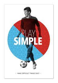 Play Like A Football Master By E S Via Behance Football Poster Football Kids Football Design