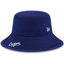 Men S Los Angeles Dodgers New Era Royal Sleek Bucket Hat