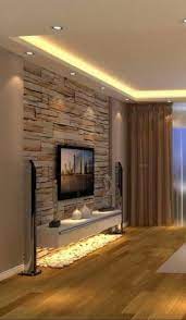 Minimalist wood & white tv stand & panel: Innendesign Fernseher Haus Design Selber Bauen Innenarchitektur Einrichten Und Wohnen Hol Living Room Design Modern Bedroom Tv Unit Design Tv Wall Design