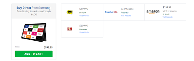 Samsung Galaxy View Tablet Now Up For Sale In Usa Tablet News