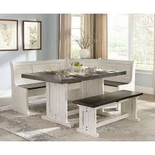 If there is one thing in the world that nearly everyone can agree on, it's a breakfast nook. Carriage House Breakfast Nook Set By Sunny Designs 2 Review S Furniturepick