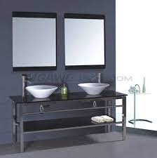 48 Glass Sink Vanity Ideas